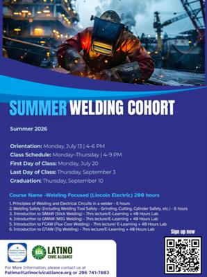 Summer Welding Cohort (Orientation)